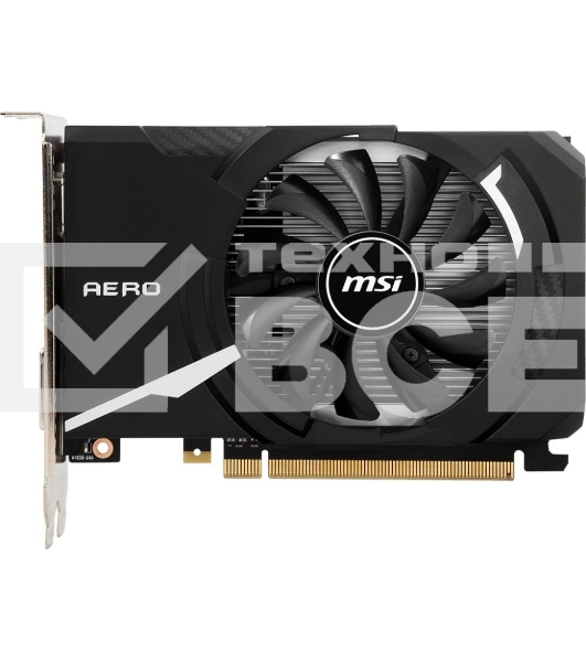 Видеокарта MSI PCIE16 GT1030 2GB GDDR4 GT 1030 AERO ITX 2GD4 OC