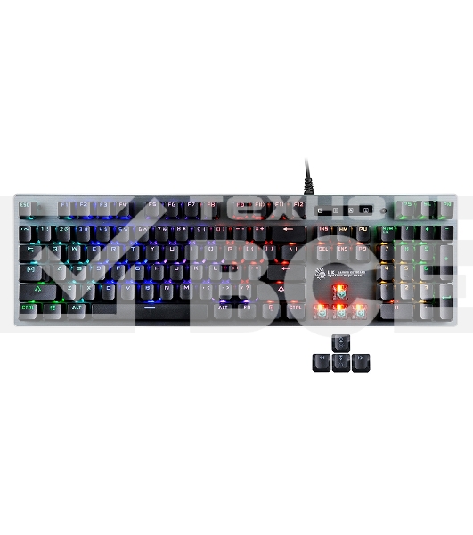 Клавиатура A4Tech Bloody B765 проводная USB серый