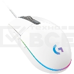 Мышь проводная Logitech G102 LIGHTSYNC белый, 8000 dpi, USB, кнопки - 6, фото16