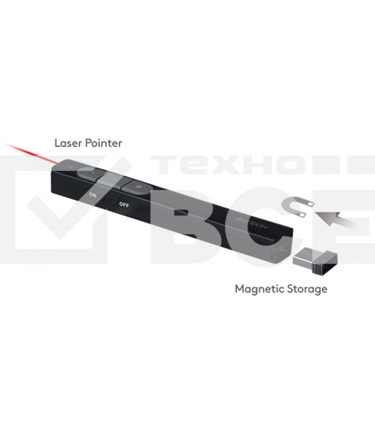Презентер беспроводной A4Tech LP15 черный, радиоканал, USB, кнопки - 3