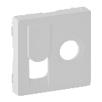 Лицевая панель розетки TV-RJ45. Белая Valena LIFE. , фото2