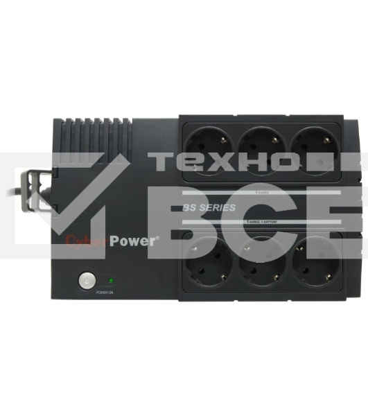 Источник бесперебойного питания CyberPower BS850E black 850VA