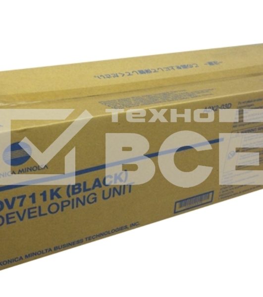 Блок проявки Konica-Minolta bizhub C654/754/Pro C754 черный DV-711K