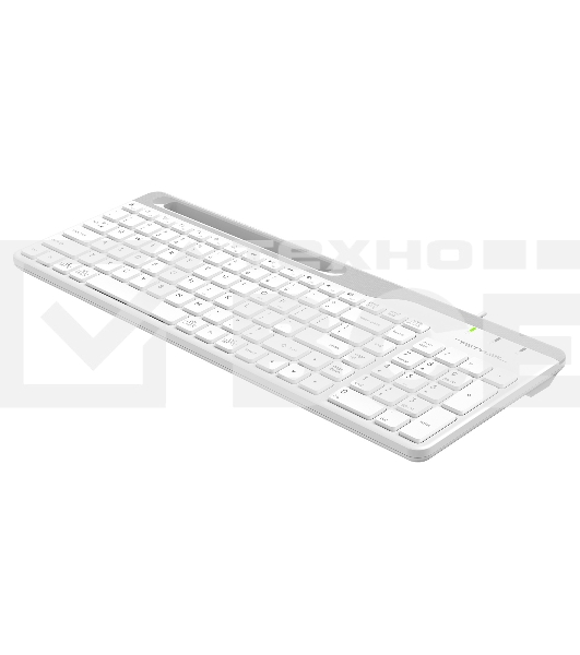 Клавиатура A4Tech Fstyler FK25 проводная, USB, белый/серый
