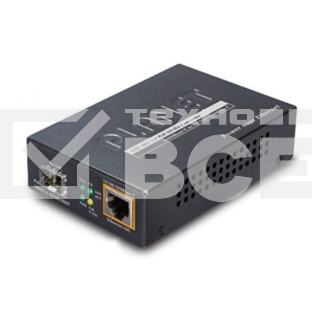 GTP-805A медиа конвертер IEEE802.3af/at PoE 10/100/1000Base-T to MiniGBIC (SFP) Converter