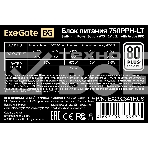Блок питания 750W ExeGate 80 PLUS 750PPH-LT-OEM (ATX, APFC, КПД 82% (80 PLUS), 12cm fan, 24pin, 2x(4+4)pin, 4xPCI-E, 8xSATA, 4xIDE, black, RTL), фото4