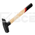 Молоток слесарный Matrix, 300 г, квадратный боек, деревянная рукоятка, фото2