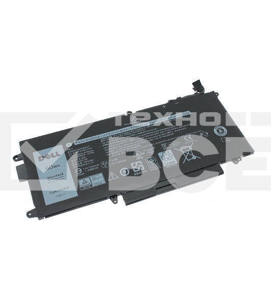 Аккумуляторная батарея для ноутбука Dell Latitude 7390 11.4V 3940mAh