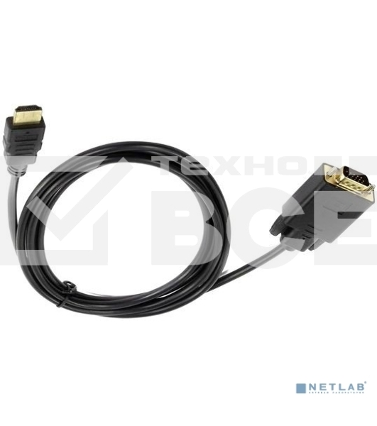Кабель-переходник VCOM CG596-1.8M HDMI --> VGA_M/M 1,8 м