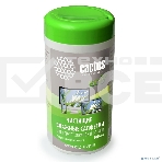 Салфетки Cactus CS-1001PE для экранов и оптики туба 100шт влажных, фото2