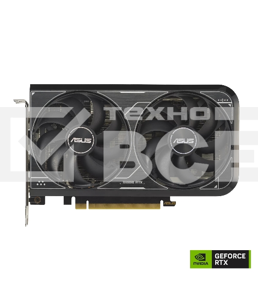 Видеокарта Asus DUAL-RTX4060-O8G-V2 NVIDIA GeForce RTX 4060 8Gb 128bit GDDR6 PCI-E 4.0 2505/17000 HDMIx1 DPx3 HDCP