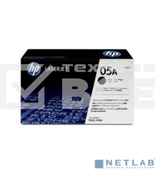 Контрактный Картридж лазерный HP CE505AC черный (2300стр.) для HP LJ P2035/2055