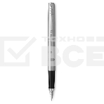 Ручка перьевая Parker Jotter Core F61 (2031012) Stainless Steel CT M сталь нержавеющая блистер, фото4