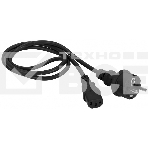 Шнур питания C13-Schuko, 3х0.75, 220В, 10А, черный, 1.5 метра, фото2