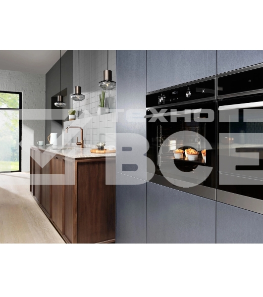 Встраиваемый духовой шкаф Electrolux EOD5F71X с паром, 60 см, каталитическая очистка, 72 л, 8 режимов, нержавеющая сталь,направляющие проволочные + телескопические (1 уровень)