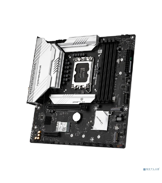 Материнская плата Maxsun MS-Terminator B760M D4 WIFI V2 (Socket 1700, mATX, 4*DDR4(128Gb), DP/HDMI, 4*SATA3, 3*M.2, 1*PCIEx16/1*PCIEx4, 4*USB2.0, 2*USB 3.2, LAN 1*2,5 G, Bluetooth, Wi-Fi 802.11ax, RTL)