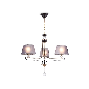 Светильник Ambrella light TR4614/3 CF/FGD кофе/золото E27/3 max 40W D640*800