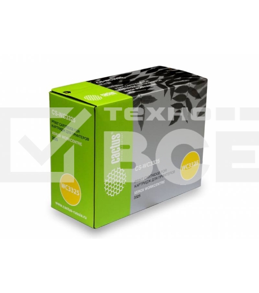 Картридж лазерный Cactus CS-WC3325 (106R02312) черный (11000 стр.) для Xerox 3325