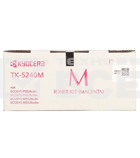 Картридж лазерный Kyocera TK-5240M (1T02R7BNL0) пурпурный для P5026cdn/cdw, M5526cdn/cdw 3000 стр.