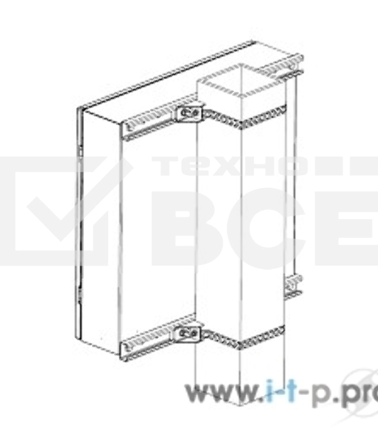 Аксессуар ЦМО Комплект крепления на столб для шкафов ШЭН и ШТВ-Н шириной 400-600 мм ККС-ШЭН-400-600