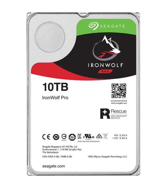 Жесткий диск Seagate IronWolf Pro  HDD  10Tb  ST10000NE0008 3.5' SATA 6Gb/s 256Mb 7200rpm