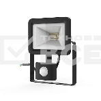 Прожектор светодиодный LED 20W 1380lm IP65 6500К с датчиком движения  618511320  Gauss, фото 1