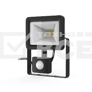 Прожектор светодиодный LED 20W 1380lm IP65 6500К с датчиком движения  618511320  Gauss