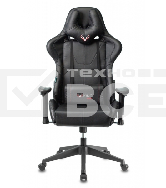 Кресло игровое Бюрократ VIKING 5 AERO BLACK EDITION черный искусственная кожа