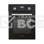 Духовой шкаф LEX EDP 4571 BL  объем 55л, LED таймер, 7 функций, встраиваемый, фото 1