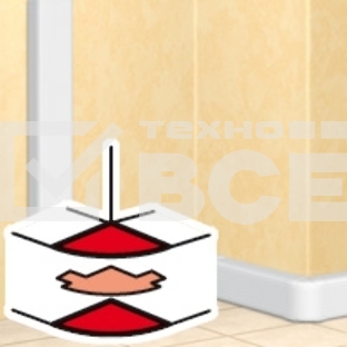 Угол внешний 150х50 бел. Leg 010635