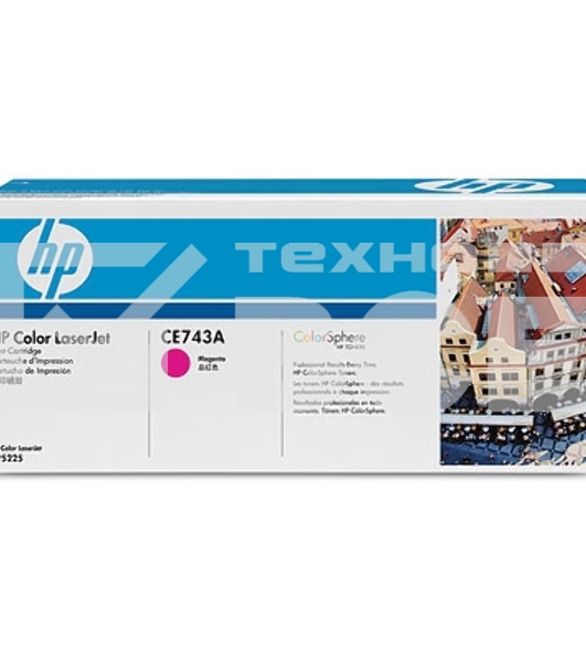 Картридж лазерный HP CE743A пурпурный Color LJ CP5225 (7300стр.)