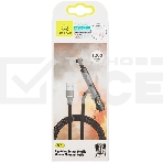 Кабель USAMS-U39 УТ000019993 USB Type-C-Lightning (m) 1м черный, фото 1