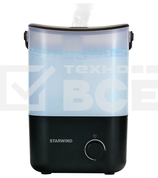 Увлажнитель воздуха Starwind SHC5310B 25Вт (ультразвуковой) черный/венге