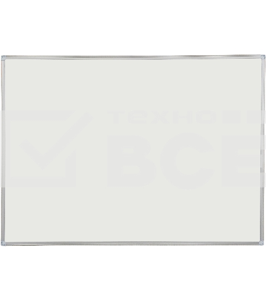 Доска магнитно-маркерная Silwerhof белый 100x150см алюминиевая рама