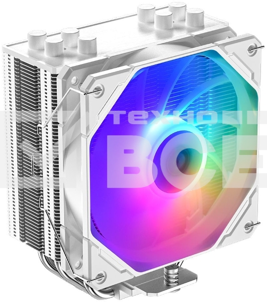 Кулер ID-COOLING SE-224-XTS ARGB белый 120мм алюминий+медь 1500rpm 29db 4-pin 220W 151мм
