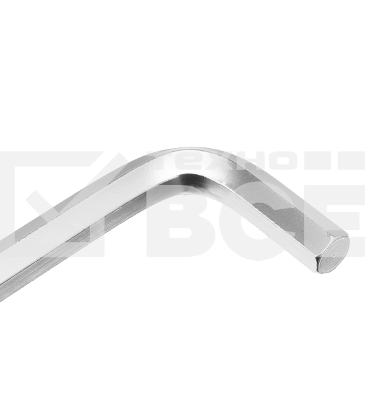 Набор ключей имбусовых Matrix HEX, 2–12 мм, CrV, 9 шт., короткие, сатин.