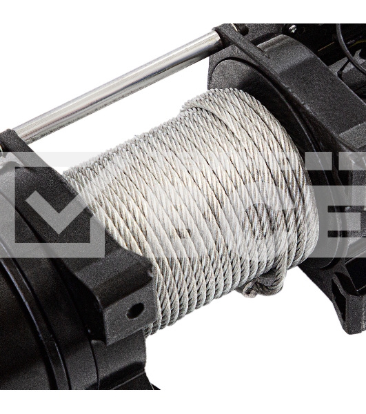 Лебедка автомобильная электрическая LB- 3000, 3,6 т, 3,4 кВт, 12 В// Denzel