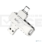 Флеш диск USB Drive Netac U782C dual USB3.0+TypeC 64GB, retail version, фото5