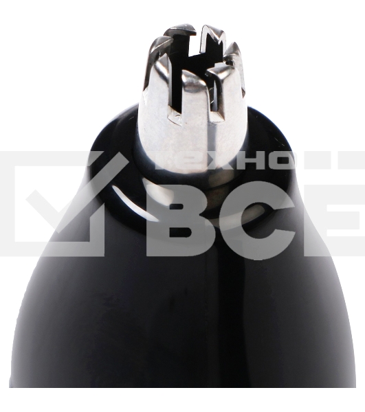 Триммер для носа Philips NT1620/15 роторный режущий элемент, водонепроницаемый корпус - пластик, цвет - черный, в комплекте батарейка АА