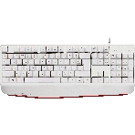 Клавиатура Defender Atom HB-546 проводная, USB, белый, фото5
