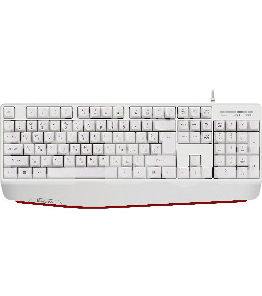 Клавиатура Defender Atom HB-546 проводная, USB, белый