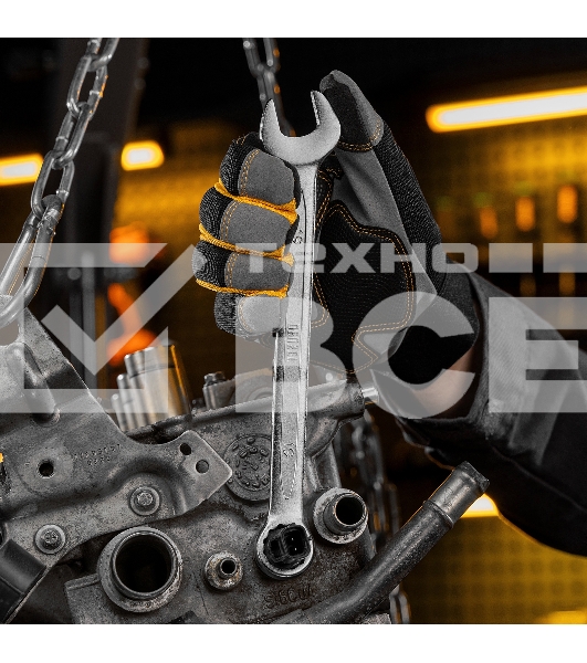 Набор инструментов Denzel 1/2', 1/4', CrV, S2, пластиковый кейс, 122 предмета