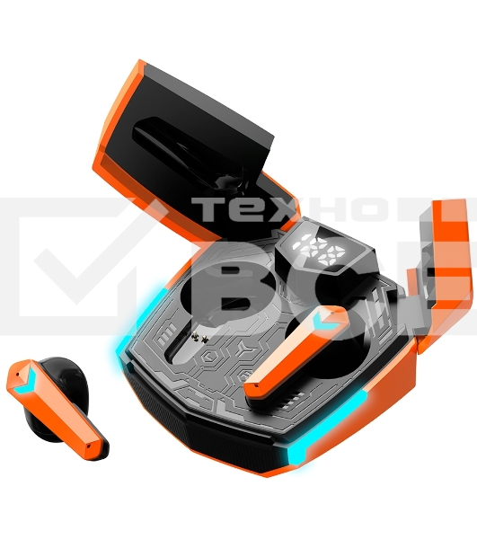 Наушники игровые CANYON headset Doublebee GTWS-2 Gaming Orange