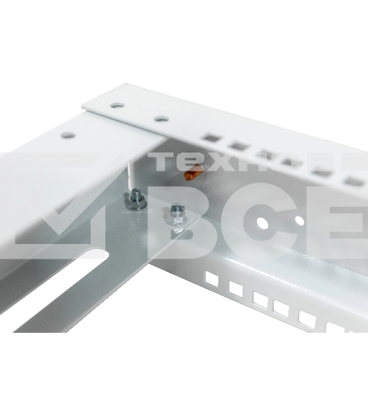 Стойка двухрамная NTSS NTSS-2POR24U/600-1000 24U 550ммx1000мм 600кг серый