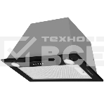 Встраиваемая вытяжка Kuppersberg INLINEA 52 BX 52 см, макс. Производительность 1300 м3/ч, 3 скорости, механическое управление, светодиодное освещение, уровень шума 41 дБ, цвет черный, фото2