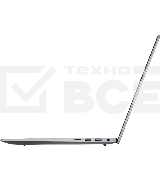 Ноутбук Osio FocusLine F160a-010 серый Ryzen 7 5700U 16Gb SSD1Tb 16.1