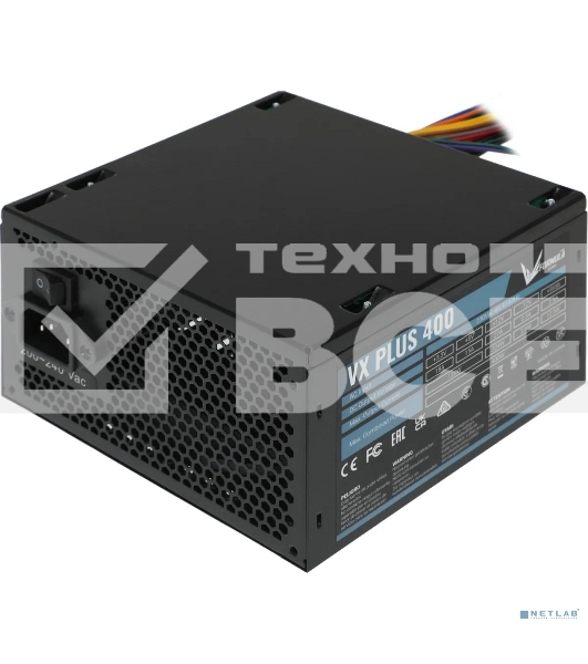 Блок питания Aerocool / Formula VX-400 PLUS, 400Вт, 120мм, черный