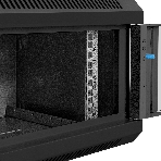 Шкаф телекоммуникационный 10' настенный 4U ExeGate EC-WM-4U.310.G.BLACK (10”, 4U, 330x310x230mm (ШхГхВ), передняя дверь закаленное стекло, пыле- и влагозащита IP23, черный RAL 9004), фото4