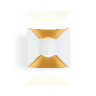 Светильник Ambrella light ST4471 WH/GD белый/золото LED 4200K 6W IP54 92*98*55