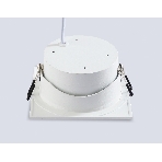 Светильник Ambrella light TN6655 WH белый IP44 GX53 110*110*48, фото5